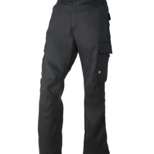 Pantalón Cargo Gabardina Hombre Negro